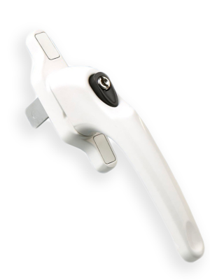 Cadenza Aluminium Window Handle – White